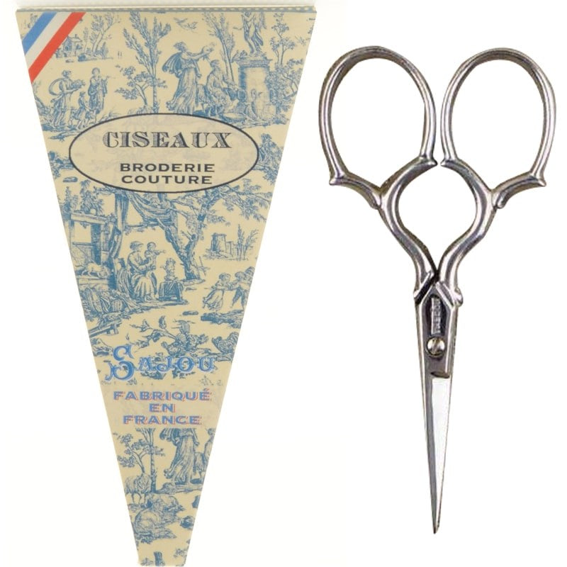 Sajou Embroidery Scissors Jonchery Model (1 pr with box)