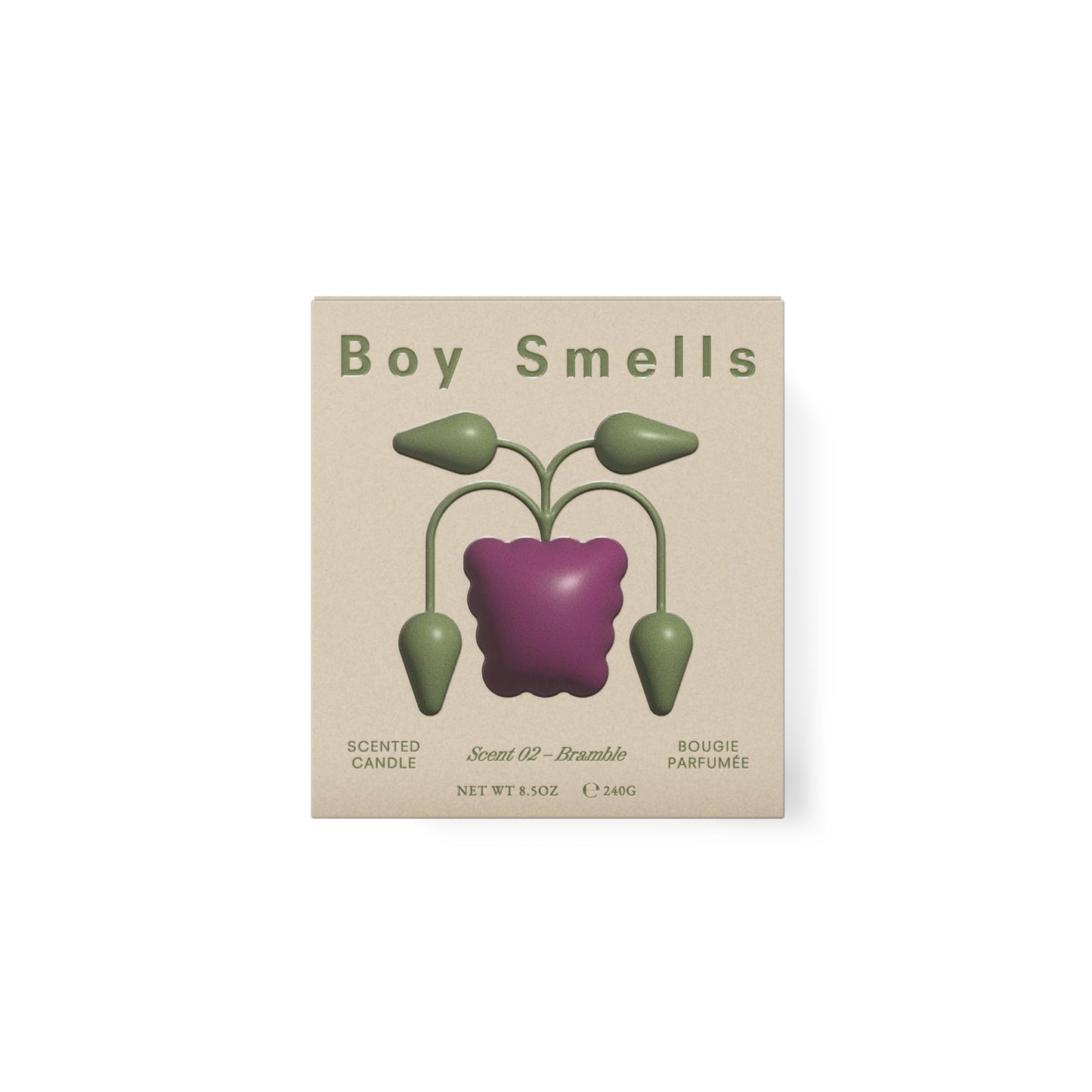 Boy Smells Bramble Farm to Candle