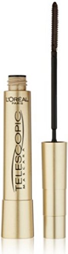 L'Oreal Paris Telescopic Mascara, Black [905] 0.27 oz (Pack of 3)