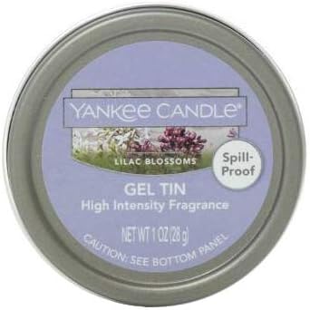 Yankee Candle LILAC BLOSSOMS High Intensity Fragrance Gel Tin 1 Ounce