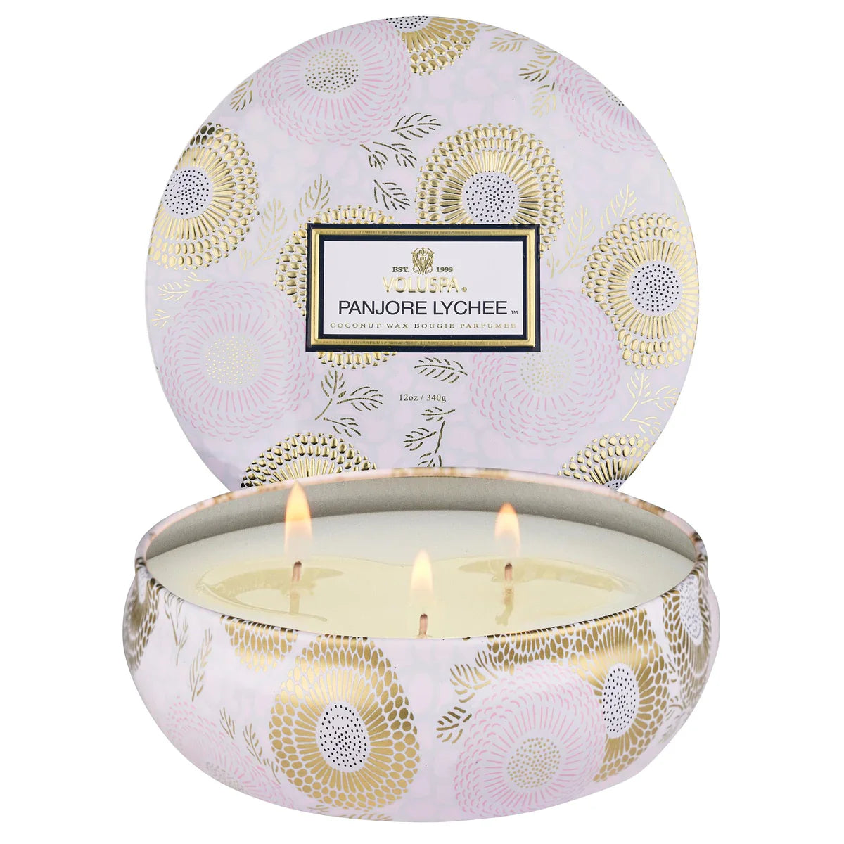 Japonica 3 Wick Tin Candle 12oz