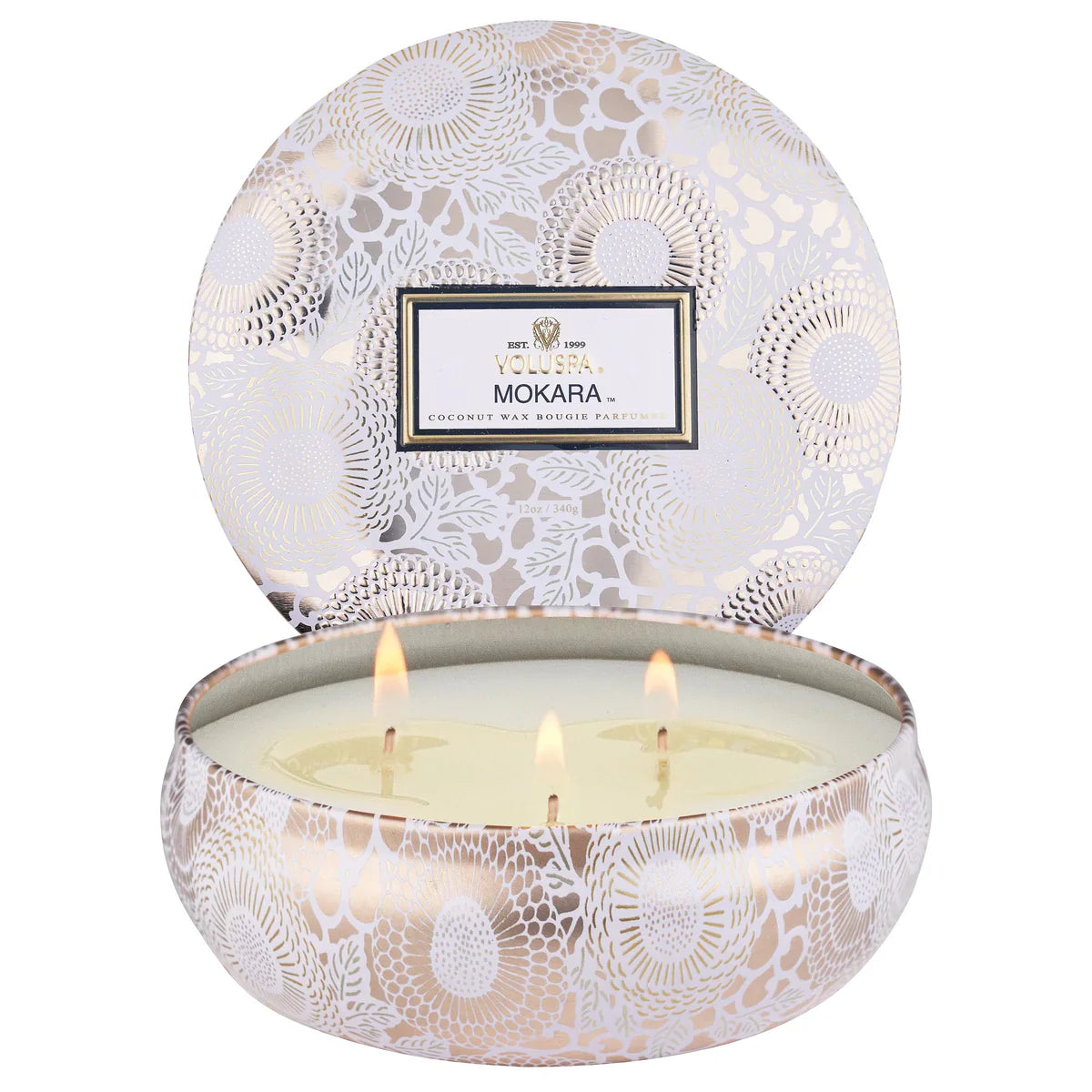 Japonica 3 Wick Tin Candle 12oz