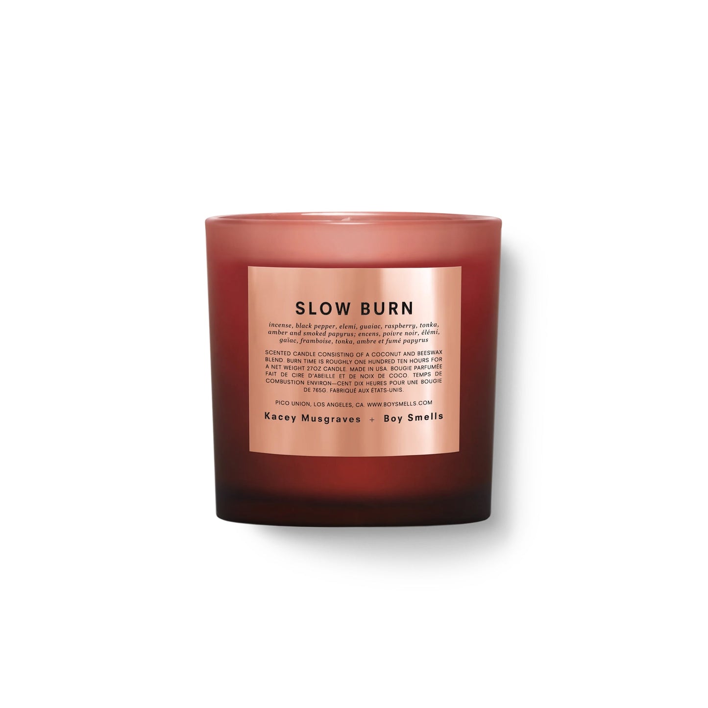 Boy Smells Slow Burn Candle