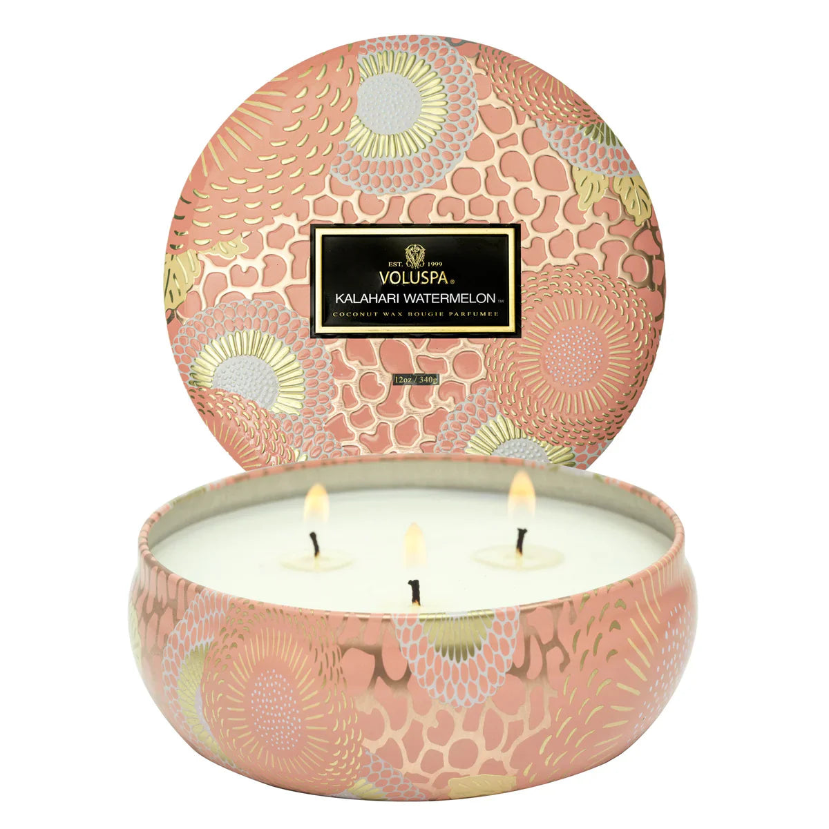 Japonica 3 Wick Tin Candle 12oz