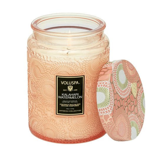 Voluspa Large Jar Candle Kalahari Watermelon 18 oz