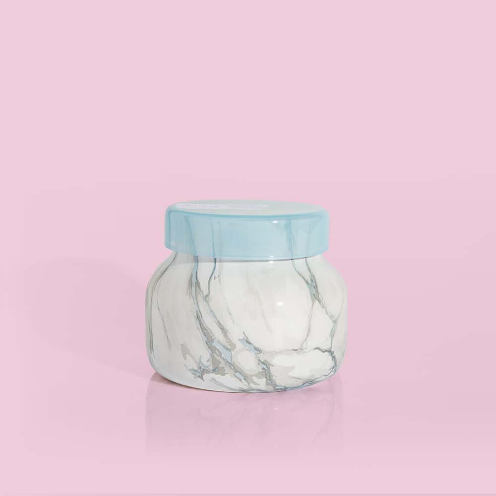 Capri Blue Mod Marble Candle