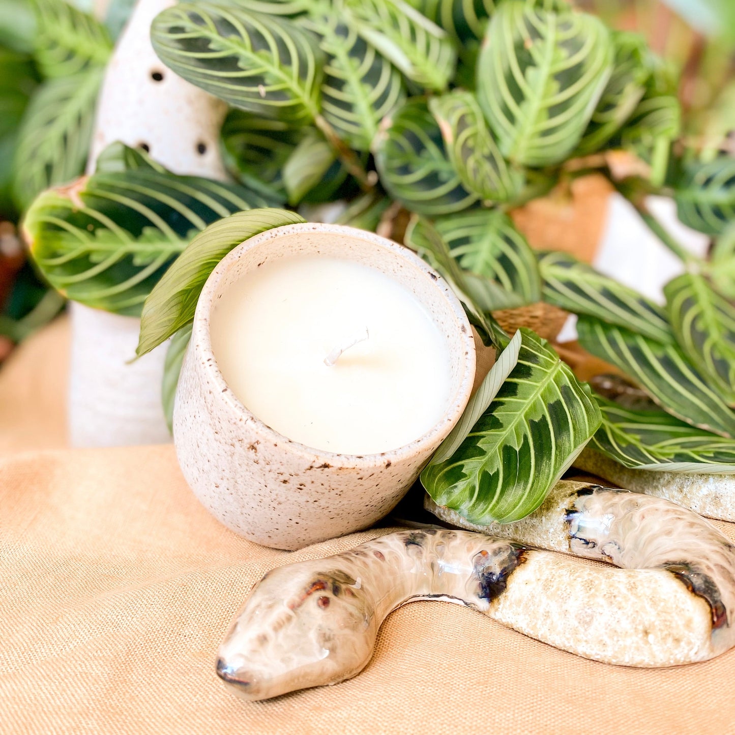 Hey Moon Ceramics: Hand thrown Candles