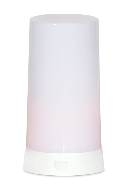 LED Flickering Light Pillar Candle with Remote, Set of 2